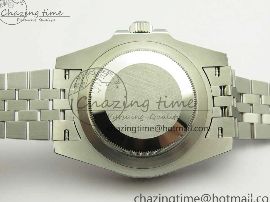 0201 UrbanChic GMT-Master II 126710 BLRO BPF Black Green Ceramic Bezel SS Black Dial on SS Jubilee Bracelet A 3347